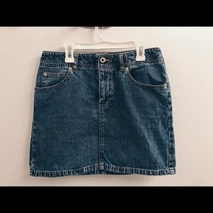 Vintage Mini Denim Skirt